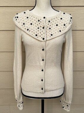 Anthropologie Sleeping on Snow Cardigan